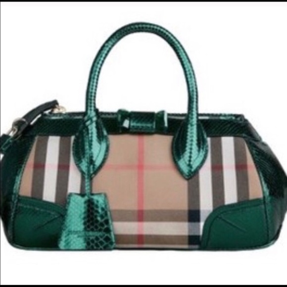 Burberry Prorsum the Blaze Bag with Python Trim - Picture 4 of 14